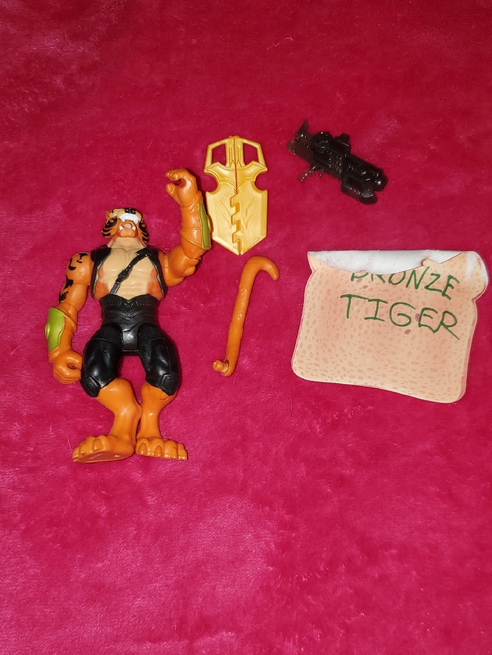 Spin Master DC Bronze Tiger Orange & Black Action Figure with Accessories